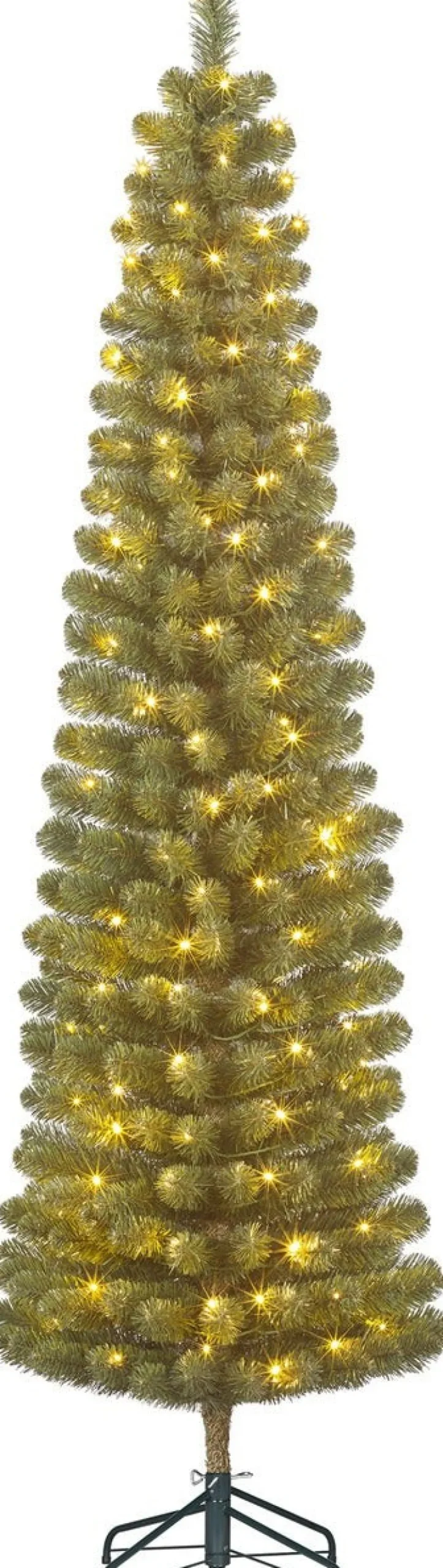 Black Box kunstkerstboom Charlton met 160 lampjes warm wit D 56 H 215 cm