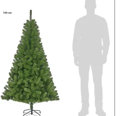 Black Box kunstkerstboom Charlton met 200 lampjes warm wit D 91 H 155 cm