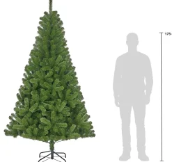 Black Box kunstkerstboom Charlton met 400 lampjes warm wit D 135 H 230 cm