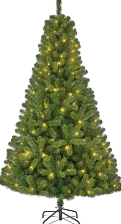 Black Box kunstkerstboom Charlton met 400 lampjes warm wit D 135 H 230 cm