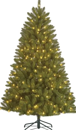 Black Box kunstkerstboom Cipressa met 410 lampjes warm wit D 135 H 230 cm