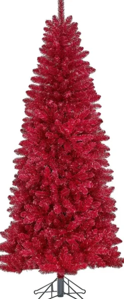 Black Box kunstkerstboom Colchester rood D 94 H 215 cm