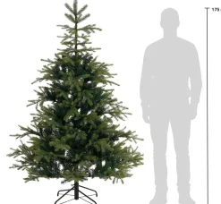 Black Box kunstkerstboom Grand Fir D 132 H 185 cm