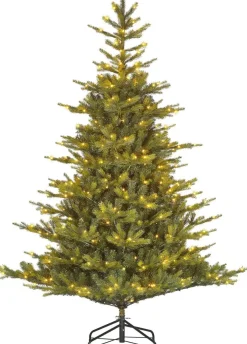 Black Box kunstkerstboom Grand Fir met 550 lampjes warm wit D 152 H 215 cm