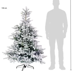 Black Box kunstkerstboom Grand Fir besneeuwd D 112 H 155 cm
