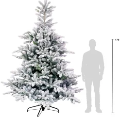 Black Box kunstkerstboom Grand Fir besneeuwd D 172 H 270 cm
