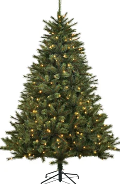 Black Box kunstkerstboom Jade met 140 lampjes warm wit D 97 H 120 cm