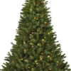 Black Box kunstkerstboom Jade slim met 280 LED lampjes warm wit D 130 H 230 cm