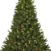 Black Box kunstkerstboom Jade slim met 170 lampjes warm wit D 107 H 185 cm