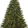 Black Box kunstkerstboom Jade met 320 lampjes warm wit D 155 H 230 cm