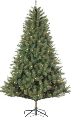 Black Box kunstkerstboom Jade Deluxe met 440 lampjes warm wit D 150 H 230 cm