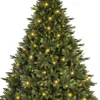 Black Box kunstkerstboom Kodiak met 200 lampjes warm wit D 132 H 185 cm