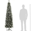 Black Box kunstkerstboom Pencil Deluxe besneeuwd D 71 H 215 cm