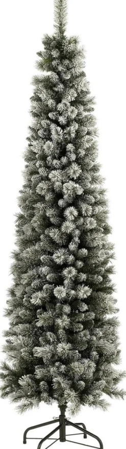 Black Box kunstkerstboom Pencil Deluxe besneeuwd D 71 H 215 cm