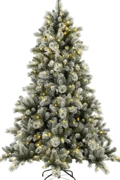 Black Box kunstkerstboom Vancouver besneeuwd met 450 lampjes warm wit D 145 H 215 cm