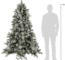Black Box kunstkerstboom Vancouver besneeuwd D 124 H 185 cm