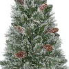Black Box mini kunstkerstboom Vandans besneeuwd D 36 H 60 cm