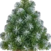 Black Box mini kunstkerstboom Norton besneeuwd D 23 H 60 cm