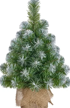 Black Box mini kunstkerstboom Norton besneeuwd D 20 H 45 cm