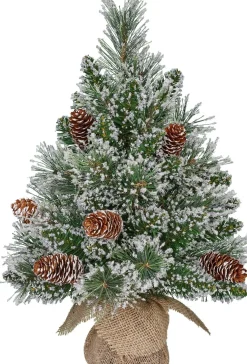 Black Box mini kunstkerstboom Vandans besneeuwd D 30 H 45 cm