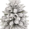 Black Box mini kunstkerstboom Grimshaw besneeuwd op jute voet D 45 H 60 cm