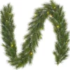 Black Box slinger Glendon besneeuwd met LED verlichting 270 cm groen
