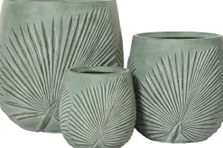 Bloempot Axel groen D 32,5 H 32 cm