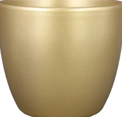 Bloempot Boule goud D 7,5 H 6 cm
