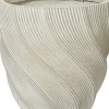 Bloempot Jade beige D 38 H 38 cm