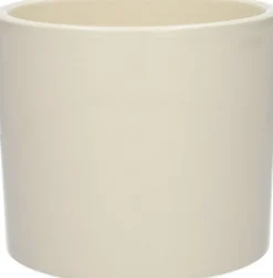 Bloempot Maceo crème D 13,5 H 12,3 cm