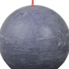 Bolsius bolkaars Rustiek Shine blauw 25 uur D 7,6 H 7,1 cm