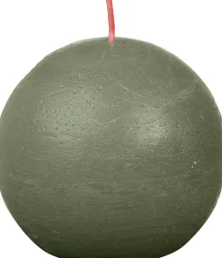 Bolsius bolkaars Rustiek Shine donker groen 25 uur D 7,6 H 7,1 cm