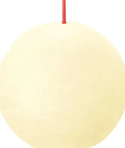 Bolsius bolkaars Rustiek Shine licht geel 25 uur D 7,6 H 7,1 cm