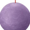 Bolsius bolkaars Rustiek Shine paars 25 uur D 7,6 H 7,1 cm