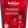 Bolsius geurkaars True Glow Merry Moment rood 25 uur D 8,1 H 7,4 cm