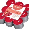 Bolsius geurkaars True Scents Pomegranate rood 4 uur 18 stuks