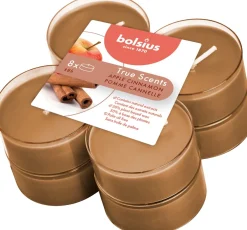 Bolsius geurkaars True Scents Apple Cinnamon bruin 8 uur 8 stuks