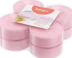 Bolsius geurkaars True Scents Magnolia roze 8 uur 8 stuks