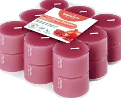 Bolsius geurkaars True Scents Pomgrenate rood 6 uur D 3,5 H 1,8 cm 18 stuks