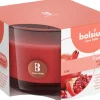 Bolsius geurkaars True Scents Pomegranate rood 24 uur 9,2 x 9,4 x 6,6 cm