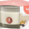 Bolsius geurkaars True Scents Vanille wit 14 uur 8,4 x 8,5 x 5,2 cm