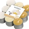 Bolsius geurkaars vanille crème / geel 4 uur D 3,5 H 3,1 cm 18 stuks