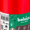 Bolsius herdenkingslicht nr 5 rood 100 uur D 6,7 H 14,1 cm