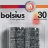 Bolsius kaarshulzen zilver 30 stuks