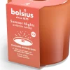 Bolsius kaars in glas Summer Nights terracotta 30 uur D 9 H 8 cm