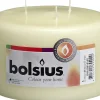 Bolsius stompkaars crème D 15 H 10 cm