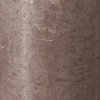 Bolsius stompkaars Rustiek Shine taupe 85 uur D 6,8 H 19 cm