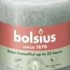 Bolsius stompkaars Rustiek Shine groen 35 uur D 6,8 H 8 cm