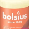 Bolsius stompkaars Rustiek Shine licht geel 35 uur D 6,8 H 8 cm