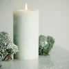 Bolsius stompkaars Rustiek Shine groen 60 uur D 6,8 H 13 cm